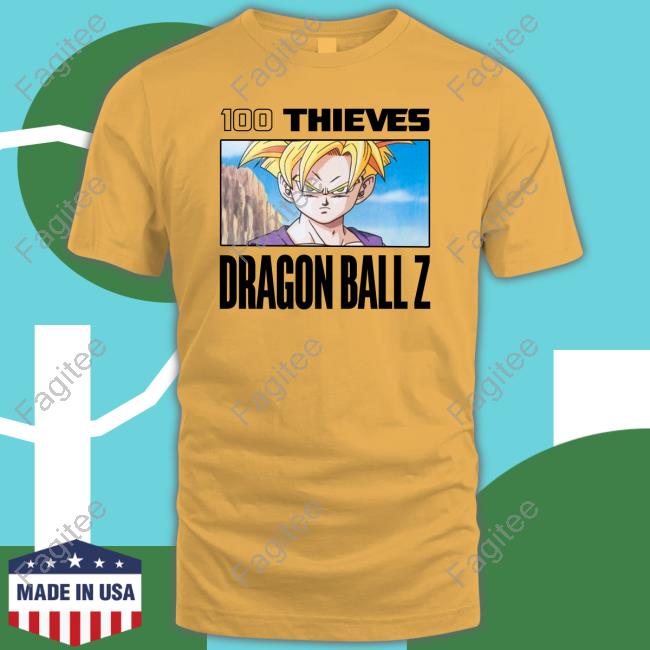 100 Thieves X Higround X Dragon Ball Z Shirt